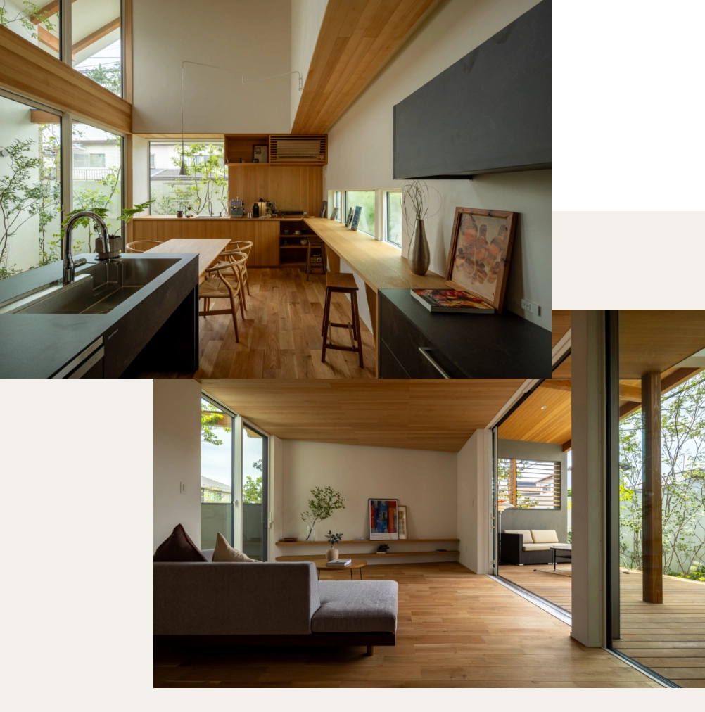 理想を形にする、高い施工力