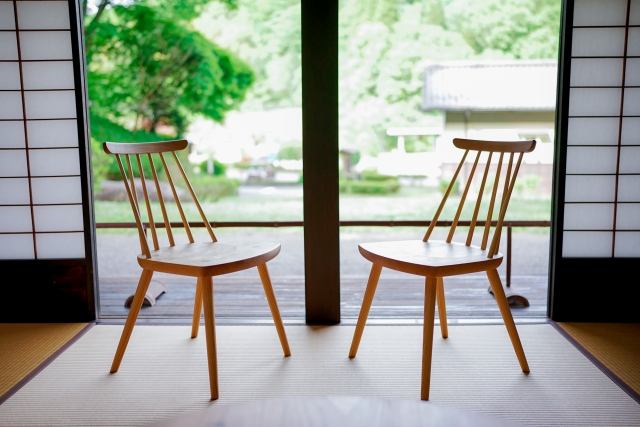 和モダンな部屋