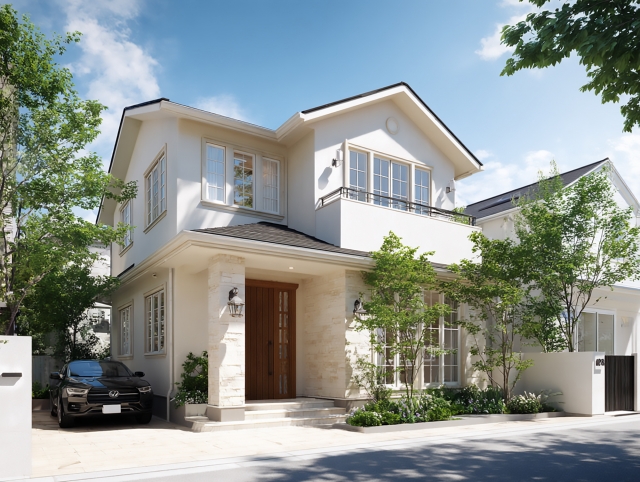 おしゃれな家の外観